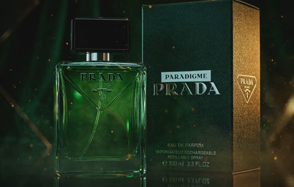 Prada Paradigme Eau de Parfum 100ml for Men — Ambery Woody Designer Fragrance