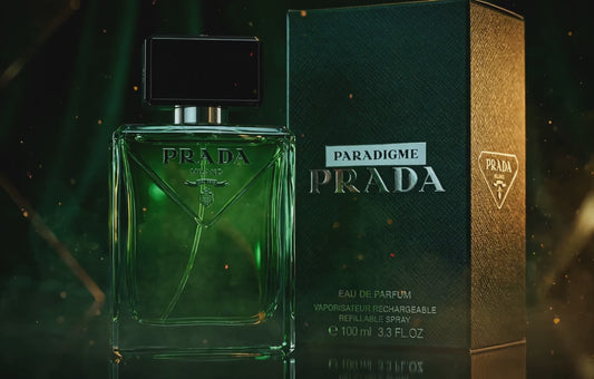 Prada Paradigme Eau de Parfum 100ml for Men — Ambery Woody Designer Fragrance