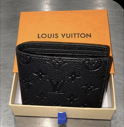 Louis Vuitton Multiple Monogram Canvas Slender Wallet – Black Men’s