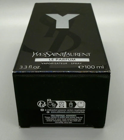 Yves Saint Laurent Y Le Parfum for Men – 3.3 FL OZ / 100 mL – 2025 – Open Box