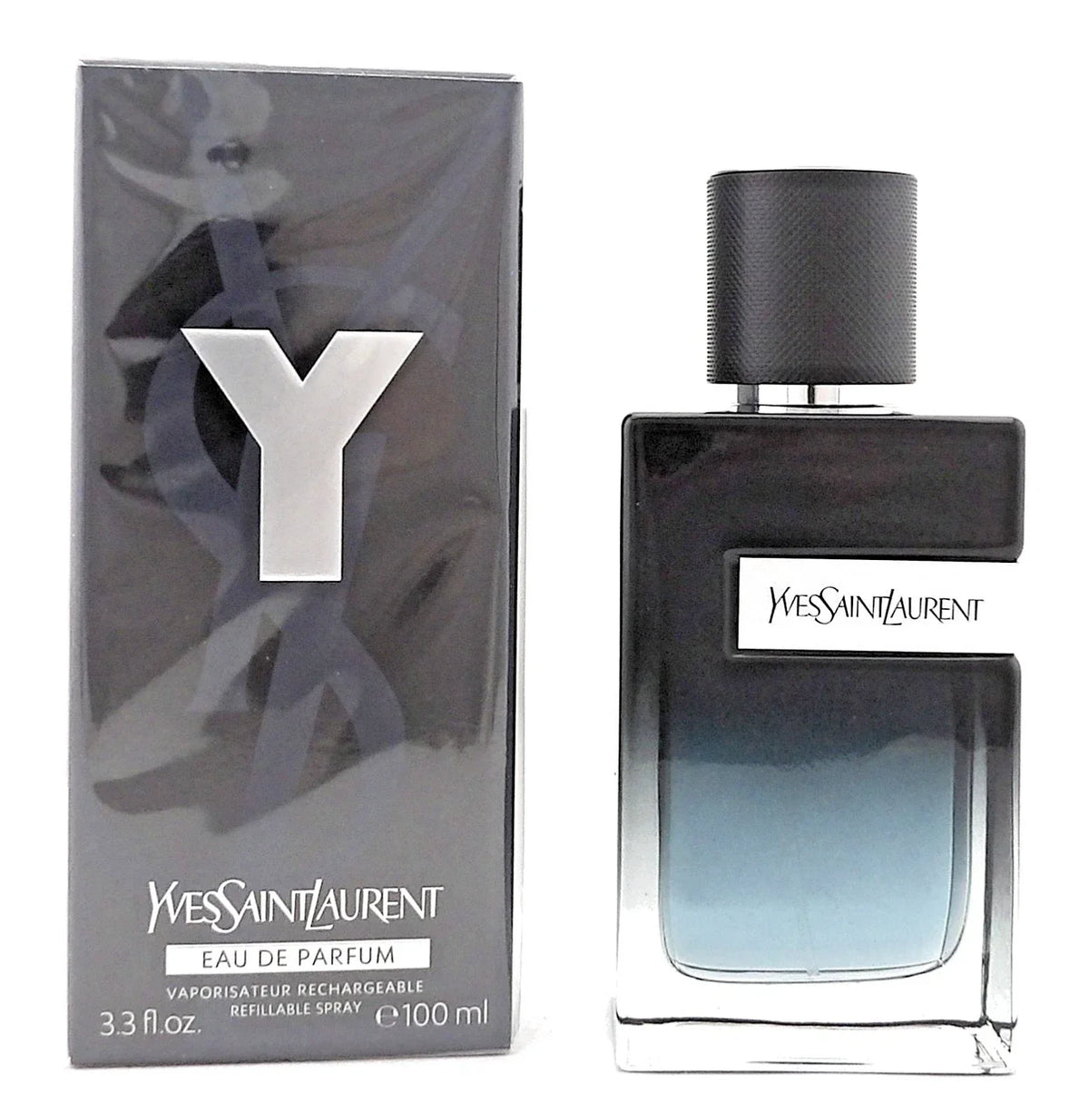 Yves Saint Laurent Y Eau de Parfum Refillable Spray – 3.3 FL OZ / 100 mL – New &Sealed