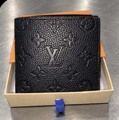 Louis Vuitton Multiple Monogram Canvas Slender Wallet – Black Men’s